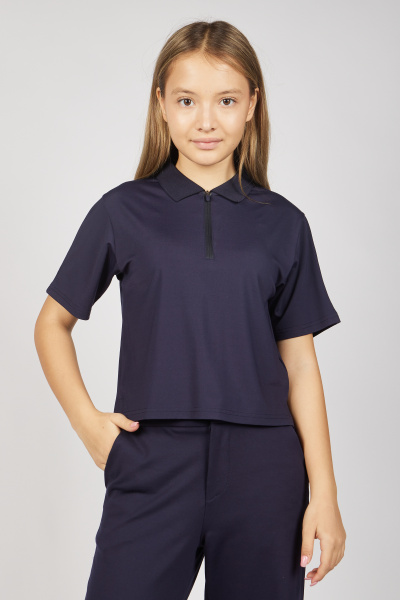 Поло G-PL25215 (Синий, 134-164)