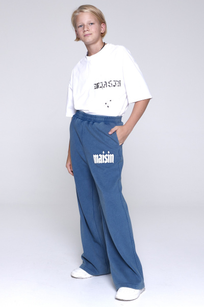 Брюки G-TR25151 (Джинс. синий, 134-164)