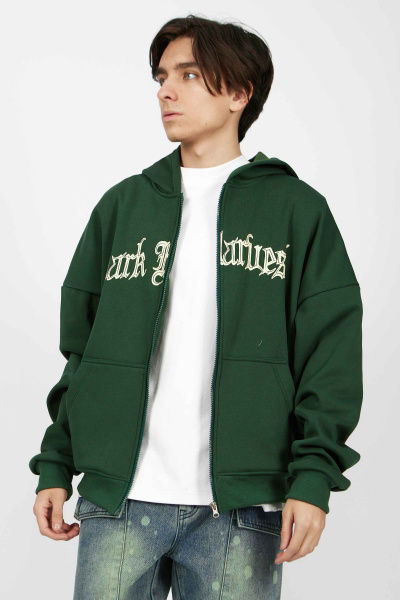 Худи (зеленый, 140-170)