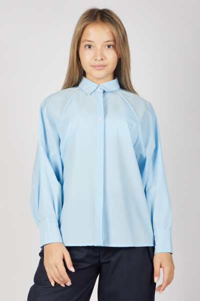 Блузка G-SH25312 (Голубой, 122-128)