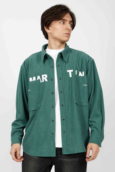 рубашка B-SH34617 (зеленый, 140-170)