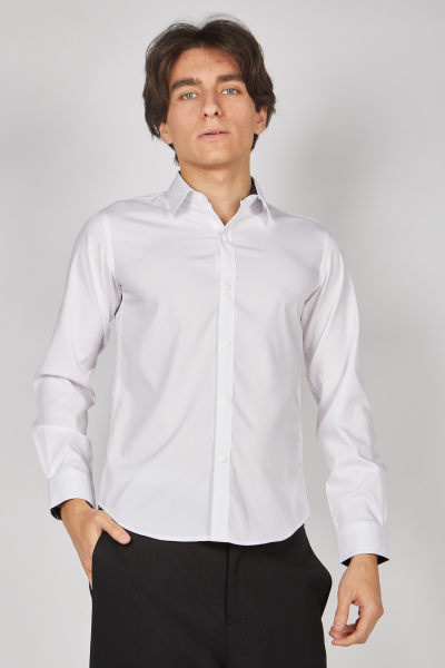 Рубашка B-SH35304 (Белый, 122-134)