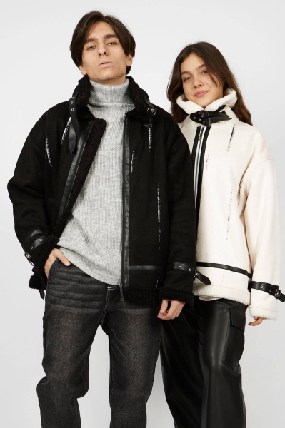 куртка B-JCK34633 (Черный, 140-170)