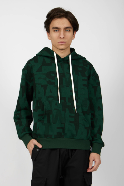 Худи (зеленый, 140-170)