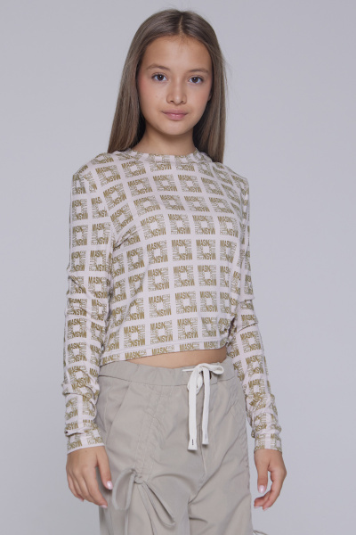 Лонгслив G-TN25118 (Светло-бежевый, 134-164)