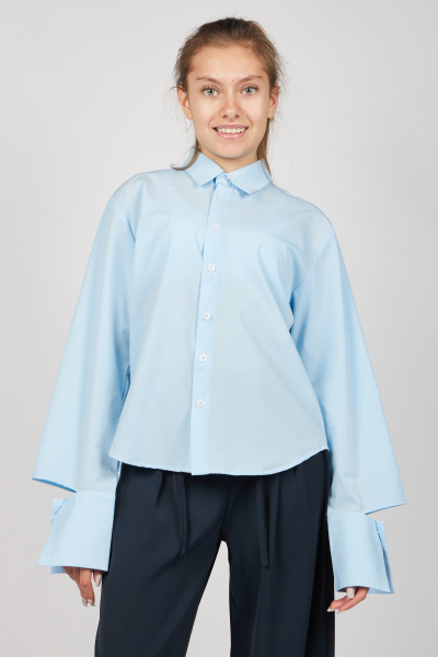 Блузка G-SH25288 (Голубой, 134-164)
