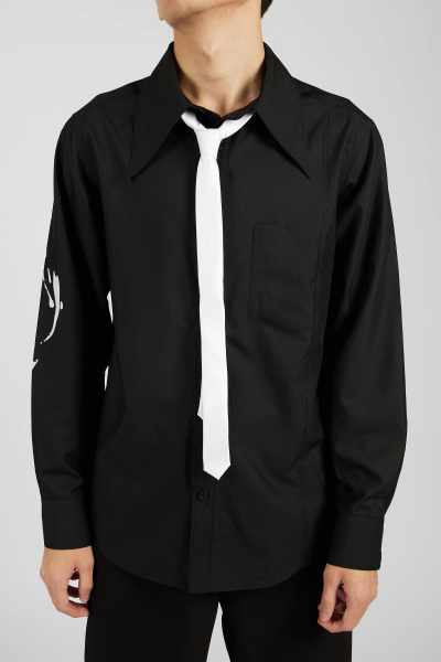 Галстук A-NT55095 (Белый, Универсальный)