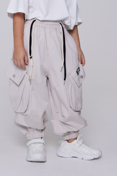 Брюки B-TR35194 (Светло-бежевый, 110-134)