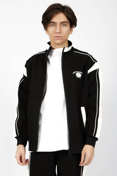 Толстовка на молнии (Черный, 110-134)