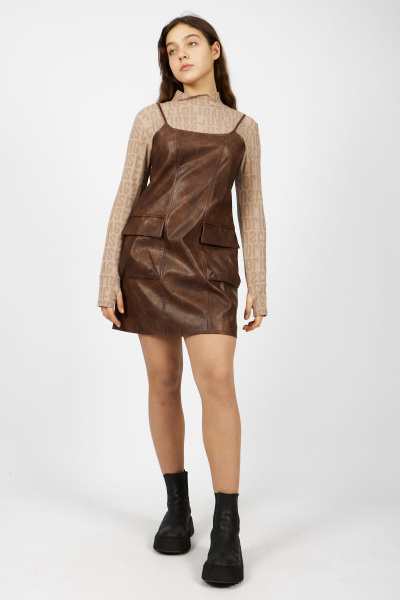 фуфайка G-TN24697 (коричневый, 140-170)