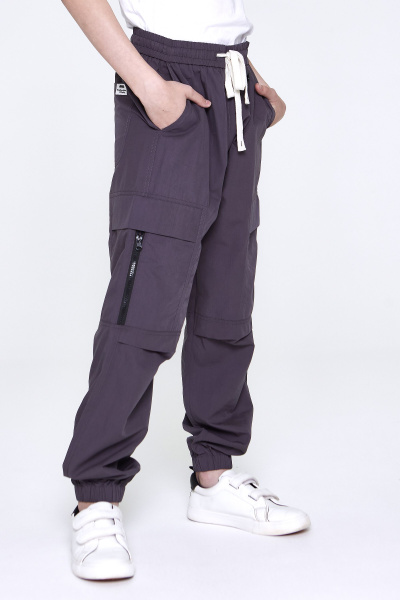 Брюки B-TR35118 (Темно-серый, 140-170)
