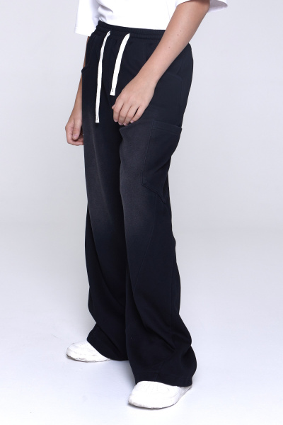 Брюки B-TR35046 (Черный, 140-170)