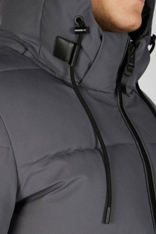 Пальто зимнее B-PLT36522 Miasin (Серый, 140-170)