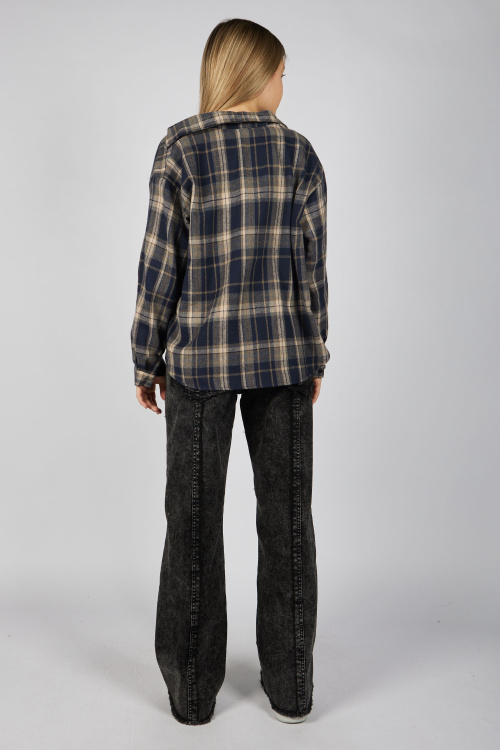 Блузка G-SH25483 (Синий, 104-128)