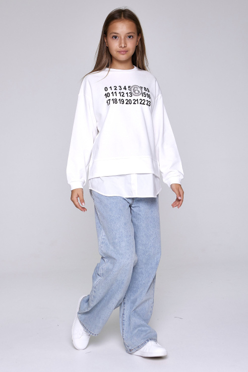 Джинсы G-JN25136 (Джинсовый, 134)