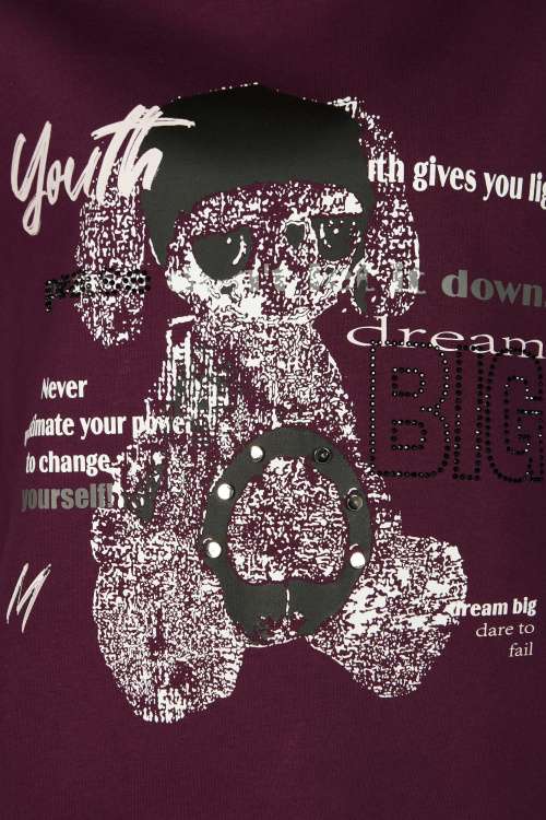 Джемпер G-SW26456 Miasin (темно-фиолетовый, 134-164)