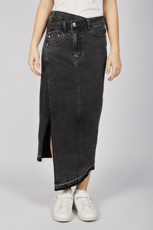 Юбка G-SK25430 Miasin (джин. черный, 164)