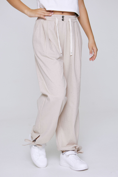 Брюки G-TR25111 (Светло-бежевый, 134-164)