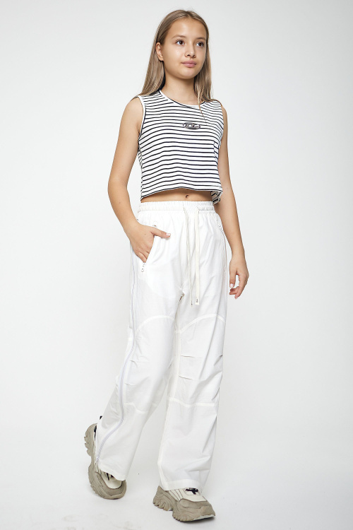 Брюки B-TR35155 (Белый, 140-170)