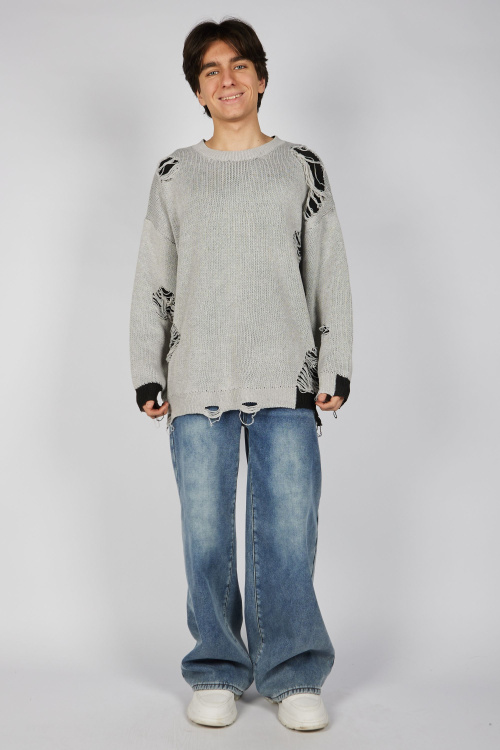 Джинсы B-JN35459 (джин. синий, 140-170)