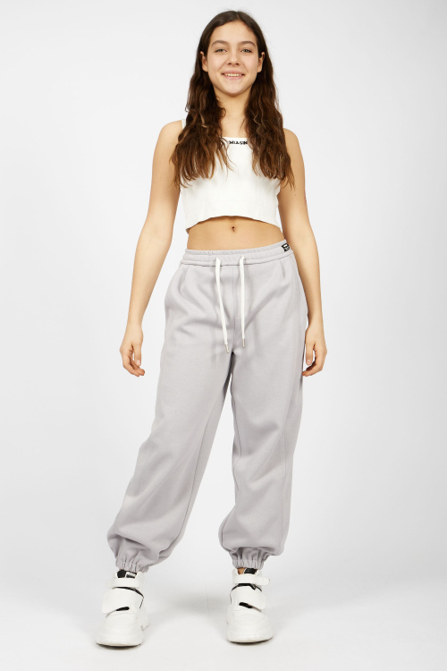 Брюки (Серый, 140)