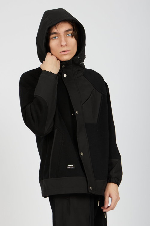 Толстовка на молнии (Черный, 110-134)