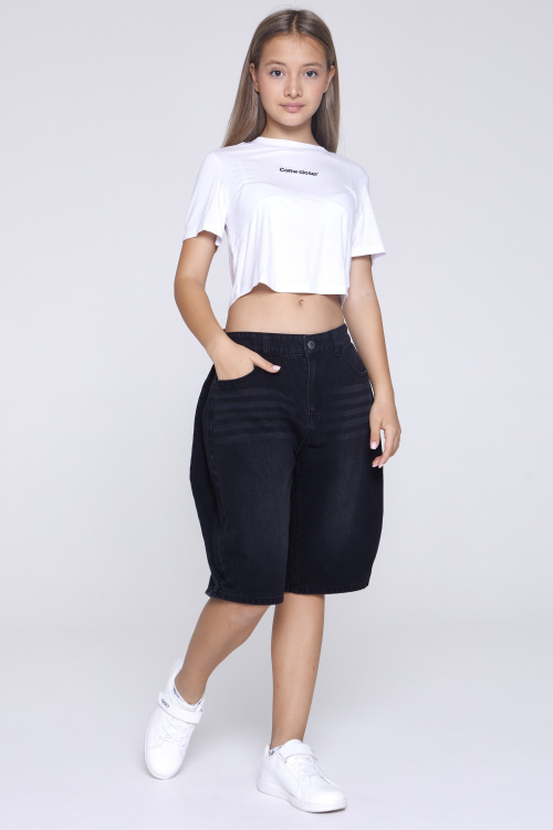 Шорты B-JN35181 (черный, 140)