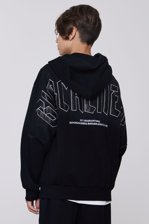 Бомбер B-HDZ35124 (черный, 140)