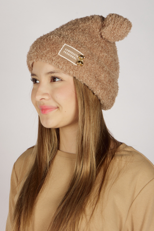 Шапка A-KP56701 Miasin (коричневый, OS (4 шт.))
