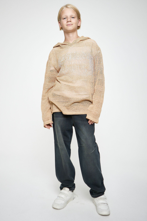 Джинсы B-JN35117 (Джинс. черный, 140-170)