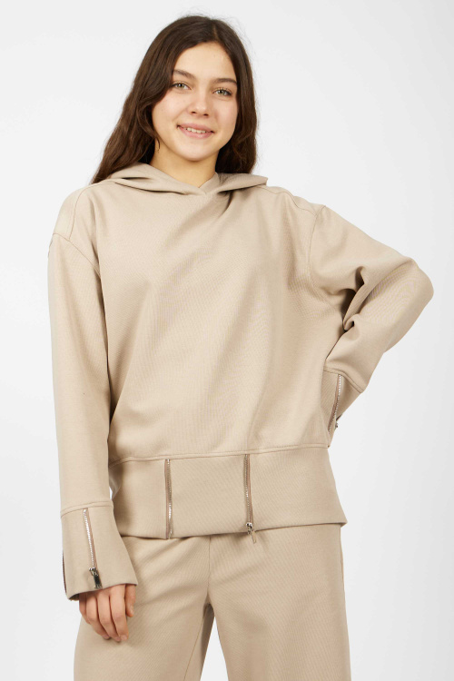 Худи (Бежевый, 140-170)