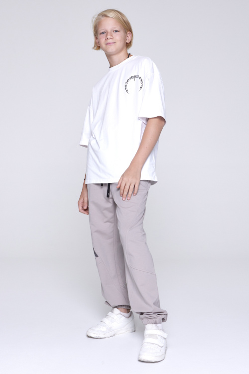 Брюки B-TR35047 (Серый, 140-170)