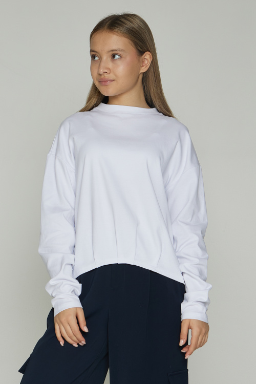 Джемпер G-SW25358 (Белый, 134-164)