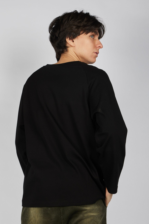Лонгслив B-SW35448 Martkin (Черный, 140)