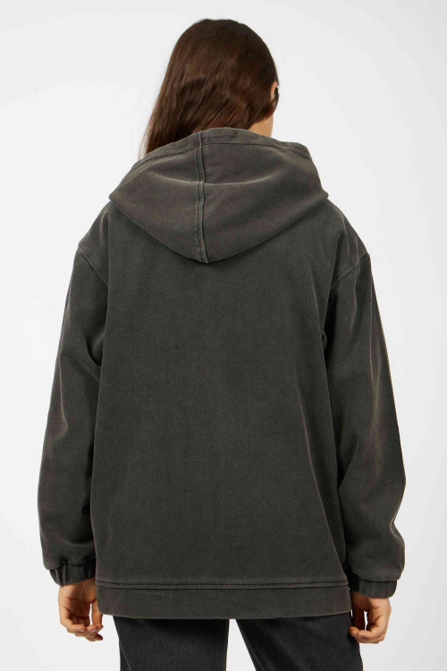 Толстовка на молнии (Черный, 140-170)