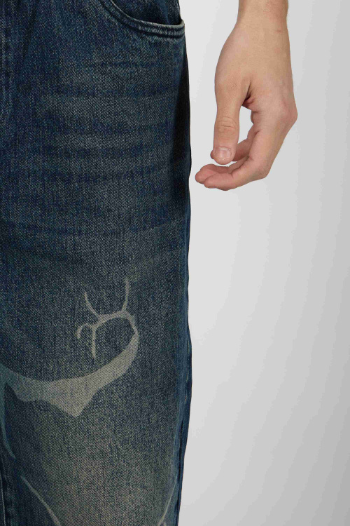 Джинсы (джин. синий, 140-170)