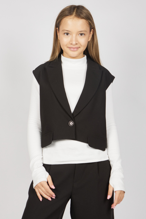 Жилет G-VST25256 (Черный, 134-164)