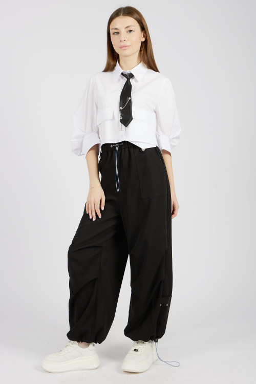 Галстук A-NT55087 (Черный, Универсальный)