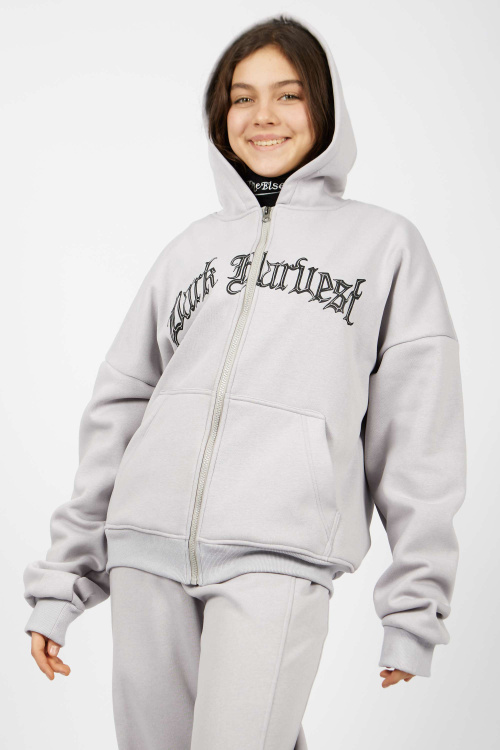 Худи (Серый, 140-170)