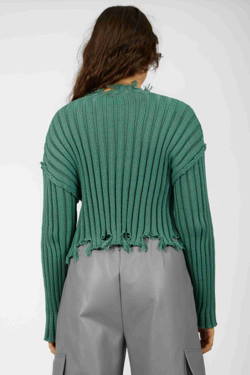 Свитшот G-SW24629 (Серо-зеленый, 140)