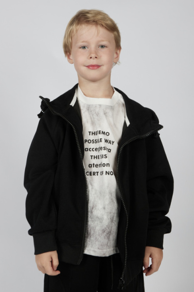 Толстовка на молнии B-HDZ36130 Miasin (Черный, 100-130)