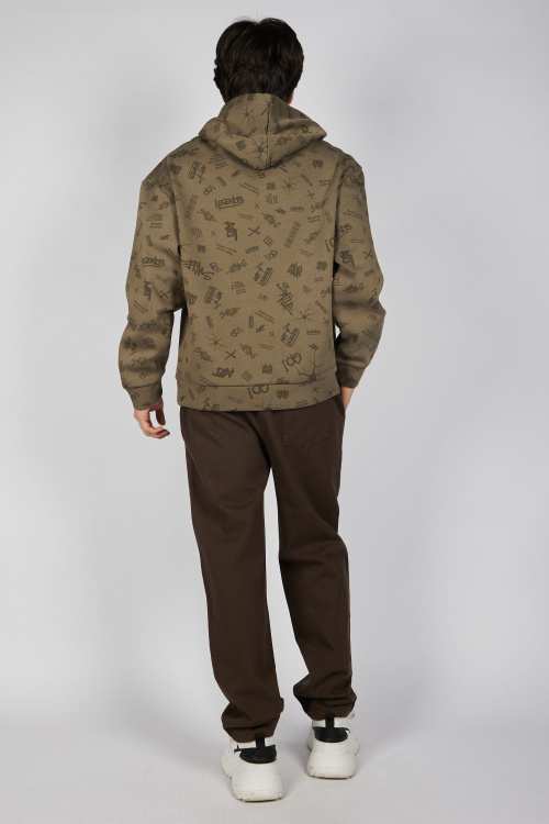 Брюки B-TR35457 (коричневый, 140-170)