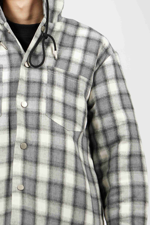 рубашка B-SH34673 (черно-белый, 110-134)