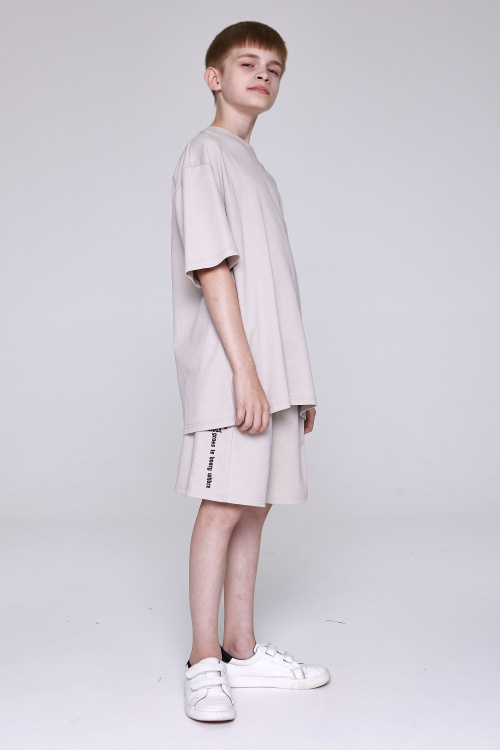 Шорты B-TR35196 (Светло-бежевый, 140-170)