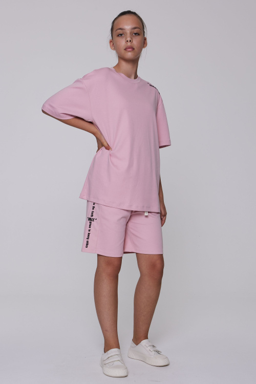 Шорты B-TR35196 (Розовый, 140-170)