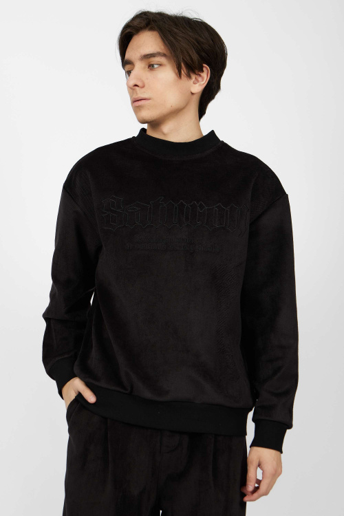 джемпер B-SW34637A (Черный, 140-170)