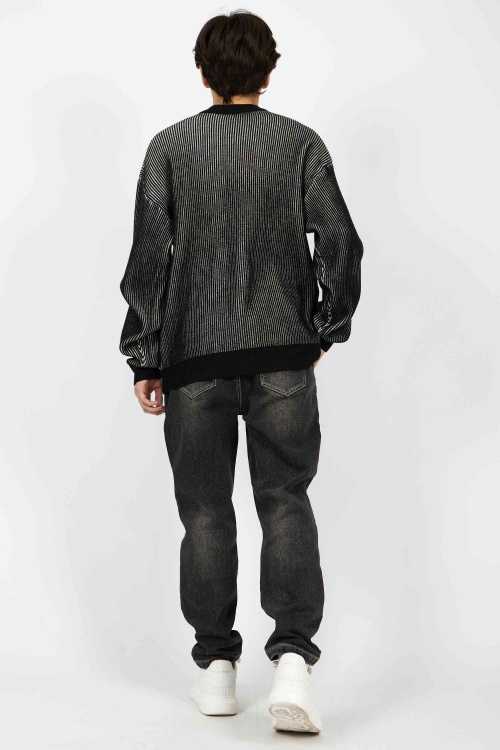 джемпер B-SW34688 (Черный, 140-170)