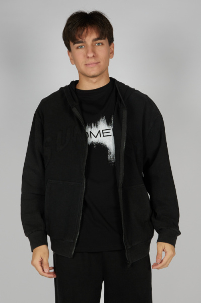 Толстовка на молнии B-HDZ36038 Miasin (Черный, 140-170)