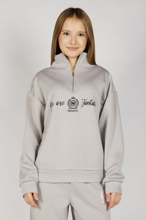 Джемпер G-SW26498 Miasin (светло-серый, 134-164)