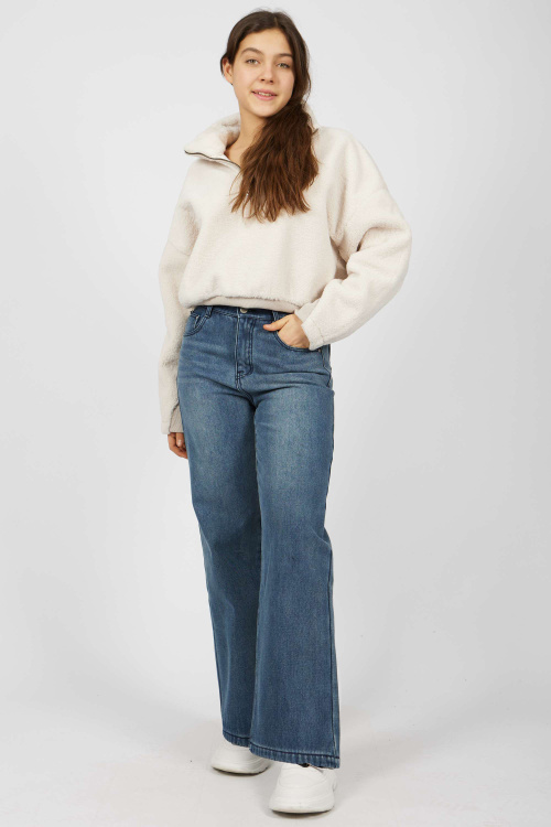 Джинсы (джин. синий, 140-170)